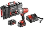 FACOM Akku-Schlagschrauber-Set 18 V, incl. 2x Akku 5 Ah, Ladeger&auml;t, Box -