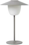 Blomus ANI LAMP Mobile LED-Lampe, Lampe, Laterne, USB ladbar, Aluminium, Satellite,
