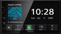 Kenwood DMX5020BTS, Kenwood DMX5020BTS, Schwarz, 2 DIN, 45 W, Drehregler, 12 h...