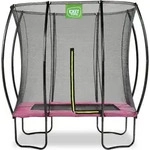 EXIT Silhouette Trampolin 153x214cm, auf Beinen, Rechteckig, f&uuml;r Kinder, Rosa...