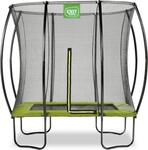 EXIT Silhouette Trampolin 153x214cm, auf Beinen, Rechteckig, f&uuml;r Kinder, Gr&uuml;n