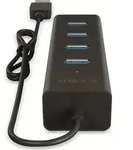 ICY BOX IB-HUB1409-U3, Type-A zu USB 3.2 Gen 1 to 4-Port Type-A Hub, Aluminium,