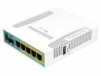 MikroTik hEX PoE - Weiß - Router - WLAN 1 Gbps - 4-Port - Kabellos USB 2.0