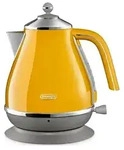De&rsquo;Longhi Icona Capitals, 1,7 l, 2000 W, Gelb, Edelstahl, Wasserstandsanzeige,