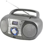 Soundmaster SCD1800TI, Pers&ouml;nlich, DAB+, FM, 2 W, LCD, Silber, AC/DC - Silber