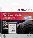 AgfaPhoto CFexpress Professional, 256 GB, CFexpress, NAND, 1700 MB/s, 1200 MB/s,