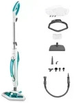 Polti Vaporetto SV450_Double, Dampfmopp, 0,3 l, T&uuml;rkis, Wei&szlig;, Drehregler, 7,5 m,