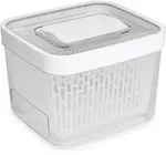 OXO Good Grips Greensaver-Frischhaltebox mit Deckel und L&uuml;ftung, gro&szlig; &ndash; 4 l -