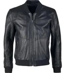 JCC Lederblouson 6010092-2 Herren black L - Schwarz - L
