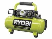 RYOBI Akku-Kompressor R18AC-0, Akku Luftpumpe, Reifen Druckluft, 8,3 BAR, 3,8 Liter