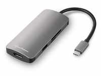 Sharkoon USB 3.0 Type C Multiport Adapter - USB 3.2 Gen 1 (3.1 Gen 1) Type-C -