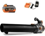 FUXTEC Akku Laubbl&auml;ser FX-E1LB20 SET1 - 20V | 2,4Kg |137km/h Blasgeschwindigkeit 