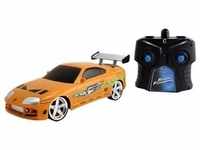 Jada Toys Fast & Furious RC Auto Brian's Toyota Supra, ferngesteuertes Auto mit