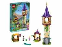 LEGO 43187 Disney Princess Rapunzels Turm Set mit 2 Mini-Puppen aus dem Film