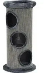 Kratztonne Klettertonne Kratzturm nanook Simba100 100x40x40 cm grau - Grau
