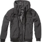 Brandit Winterjacke Herren Bronx schwarz Basics 100% Baumwolle S - Schwarz - S