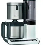 BOSCH TKA 8A 631 Kaffeemaschine weiß, 8/12 Tassen - Silber BOSCH TKA 8A 631 Kaffeemaschine weiß, 8/12 Tassen - Silber