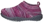 Playshoes, gestrickte Hausschuhe f&uuml;r Kinder, Uni, niedriger Schaft, Pink (Rosa...