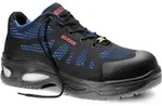 Sicherheitshalbschuh LOGAN blue Low ESD S1, Gr. 47 - Schwarz - 47