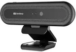 Sandberg Face Recognition Webcam 1080P, 2 MP, 1920 x 1080 Pixel, Full HD, 30 fps,