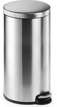 DURABLE Treteimer Edelstahl 30L rund, 340323 silber