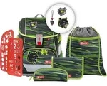 Step by Step Ranzen-Set 2IN1 PLUS, 6-teilig - Schwarz