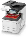 MC883dn (grau/anthrazit, USB, LAN, Scan, Kopie, Fax, Duplex (Druck), Duplex (Scan)) -