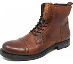 Jack & Jones Jfwrussel Leather Cognac 19 - Braun - 41