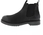 Jack & Jones 12140924_211_41, Stiefel, Chelsea-Stiefel, Schwarz, Pirate Black,
