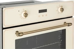 Klarstein Elizabeth - Elektrischer Einbaubackofen, Retro-Design, 70L, , Autark,