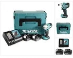 Makita DTD 156 RGJ Akku Schlagschrauber 18V 155Nm + 2x Akku 6,0Ah + Ladeger&auml;t +