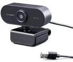 Midland W199 Webcam Web Cam Kamera USB Anschluss, mit integriertem Mikrofon, Full HD