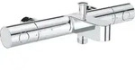 GROHE Grohtherm 800 Cosmopolitan, Chrom, Wand, Drehventile, Doppel, 1/2, 43 &deg;C -