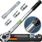 Monzana&reg; Drehmomentschl&uuml;ssel 6tlg. Set 40-210Nm S&uuml;d GS 1/2' Zoll CrV +/- 3%