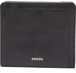 FOSSIL Leder Geldb&ouml;rse Logan RFID Small Bifold Black schwarz - Schwarz