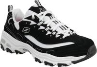 Skechers D'Lites - Biggest Fan 11930-BKW, Sneaker, Damen, Schwarz