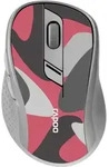 Rapoo M500 Camouflage/Rot Kabellose Multi-Mode-Maus - Grau/Rot/Wei&szlig;