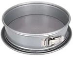 ST&Auml;DTER Springform &oslash; 26 cm / H 7 cm Silber mit Flachboden 108791 4018598661325
