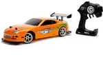 Jada Toys Fast & Furious RC-Auto, Drift 1995 Toyota Supra, Turbo, Driftfunktion,