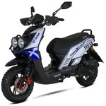 Motorroller PX 55 Cross Concept 125ccm 85 km/h Euro 5+, blau-wei&szlig; GT Union