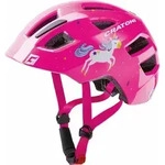 Cratoni Maxster Helm Einhorn rosa gl&auml;nzend Mod. 2020 gr&ouml;&szlig;e XS-S (46-51 cm)