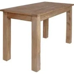 vidaXL Esstisch Massives Mahagoniholz 120x60x77 cm - Braun