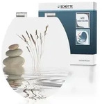 SCH&Uuml;TTE WC Sitz BALANCE High Gloss mit MDF Holzkern, hochgl&auml;nzender Toilettendeckel