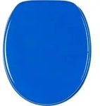 SANILO&reg; WC-Sitz mit Absenkautomatik Blau, Toilettendeckel direkt vom Hersteller,