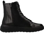 Geox Stiefelette Stiefelette Glattleder - Schwarz - 38