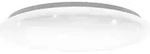 GIRON-S Wand-/Deckenleuchte Lampe Beleuchtung - H7,5 x &Oslash;57 cm - wei&szlig; - 36W inkl. -