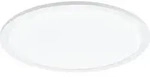 SARSINA Wand-/Deckenleuchte Lampe Beleuchtung - H5 x &Oslash;45 cm - wei&szlig; - 28W inkl. -