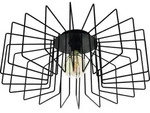 EGLO Deckenlampe Tremedal, 1 flammige Deckenleuchte aus Stahl, Wohnzimmerlampe...