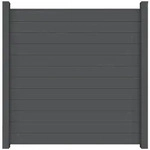 Hauptelement GroJa Lumino Stecksystem ohne Pfosten 180 x 180 cm anthrazit