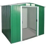 Duramax Metallger&auml;tehaus ECO 6x6 ca. 202 x 182,1 x 180,5 cm - Gr&uuml;n